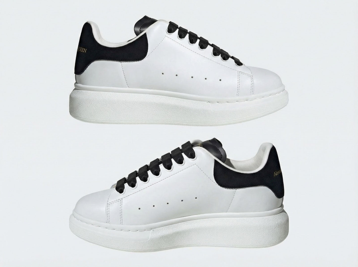 Alexander McQueen white & black