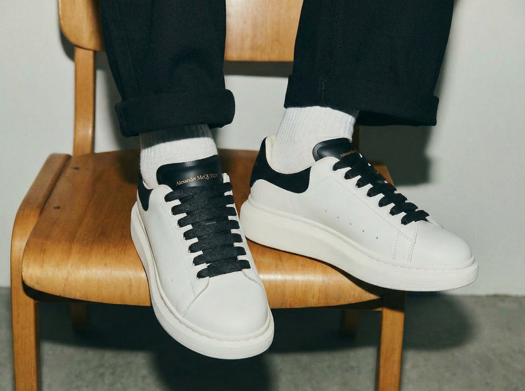 Alexander McQueen white & black