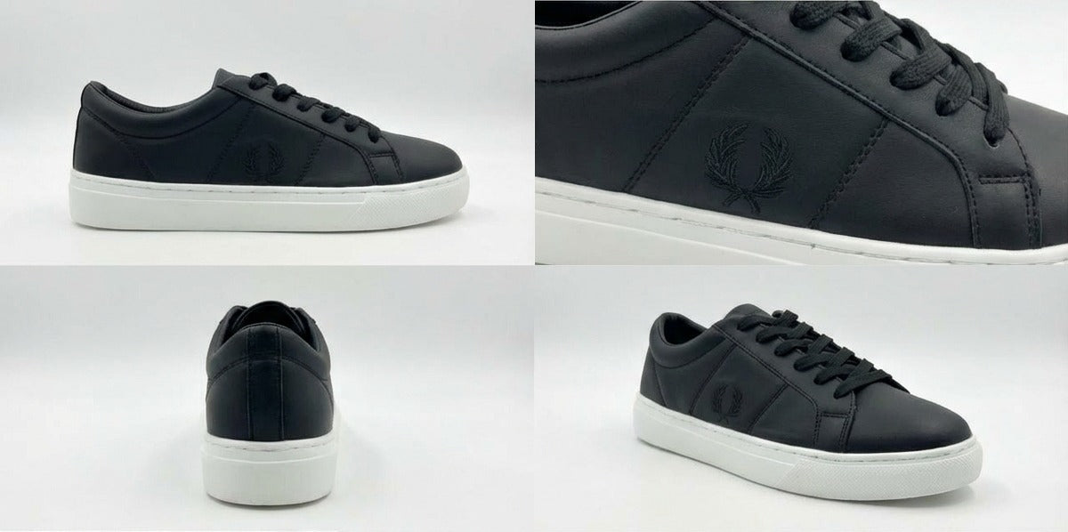 Flat fred Perry black
