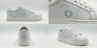 Flat Fred perry white
