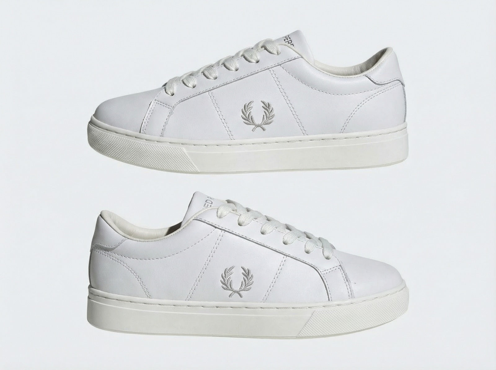 Flat Fred perry white