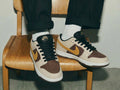Nike SB Beige & brown yellow
