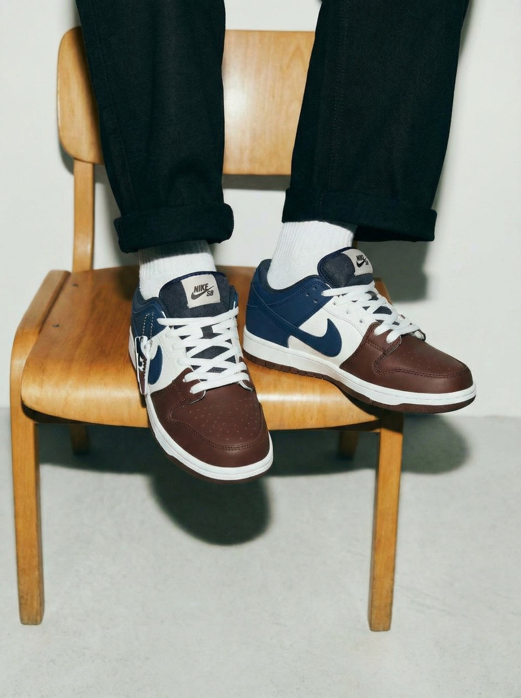 Nike SB blue & brown